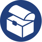 treasure chest icon for lonestar ssc corporate races